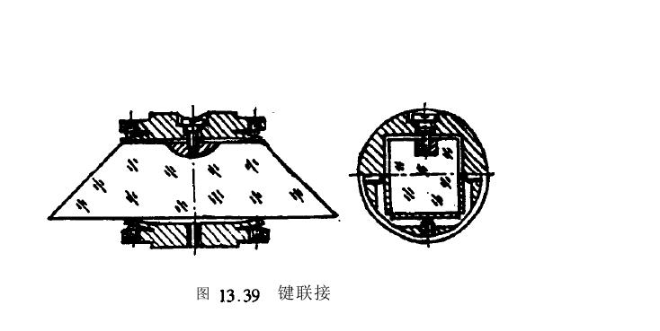 弹性卡压联接